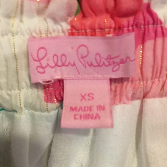 LILLY PULITZER MINI-SKIRT-LIKE NEW-ELASTIC WAIST - Picture 3 of 11